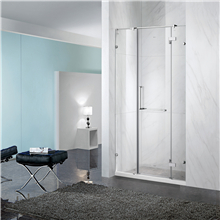 Customized Tempered Glass Stainless Steel Glass Shower Room
