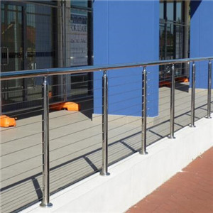 Outdoor Baclony Stainless Steel Cable Railing Terrace Deck Railing